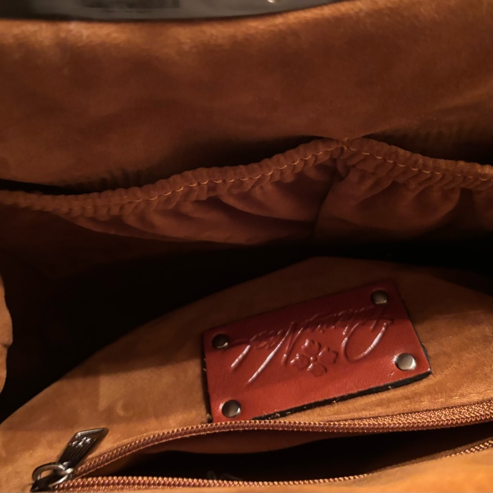 Patricia Nash Tweed Laureana Frame Satchel - Picture 11 of 11